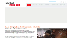 Desktop Screenshot of ganeshdrillers.com